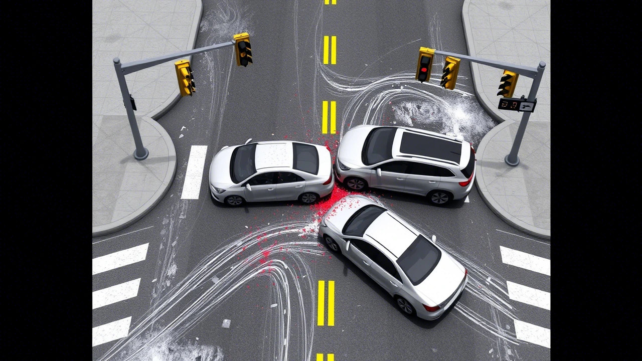 Post Crash Scene Animation