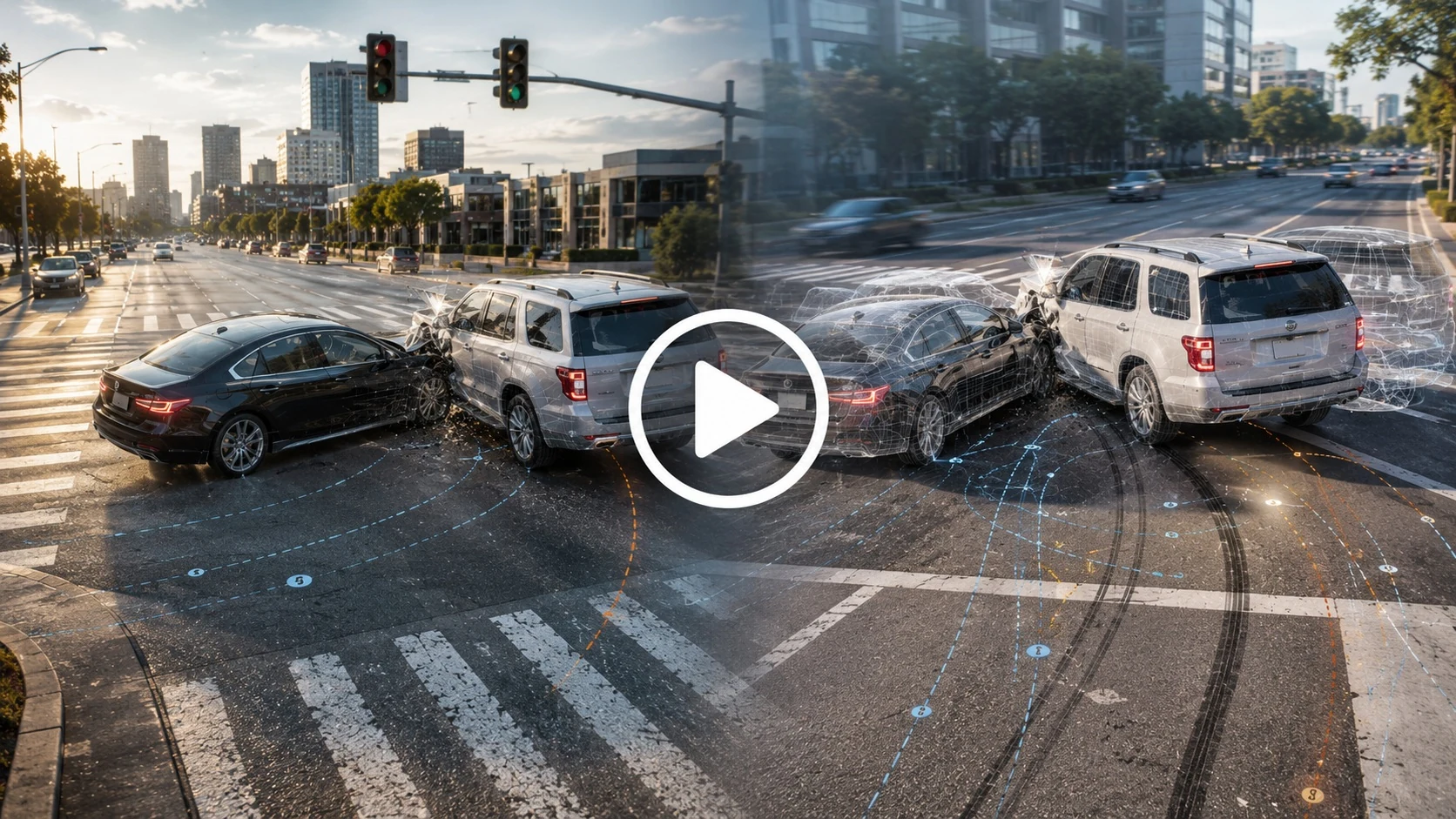 Forensic Traffic Crash and Accident Animation Services